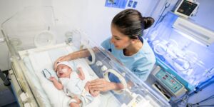 When a ruptured uterus causes internal bleeding in the mother, it reduces the mother’s blood flow